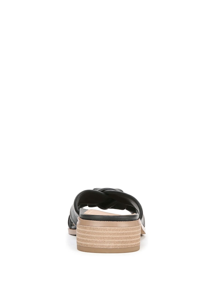 Vionic Regular Fit Mabel Black Slides - Image 4 of 6