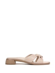 Vionic Regular Fit Mabel Black Slides - Image 1 of 6