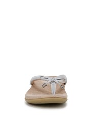 Vionic Bella Wide Fit Toe Post Brown Sandals - Image 3 of 6