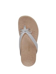 Vionic Bella Wide Fit Toe Post Brown Sandals - Image 5 of 6