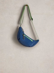 White Stuff Blue Meadow Crossbody Bag - Image 1 of 4