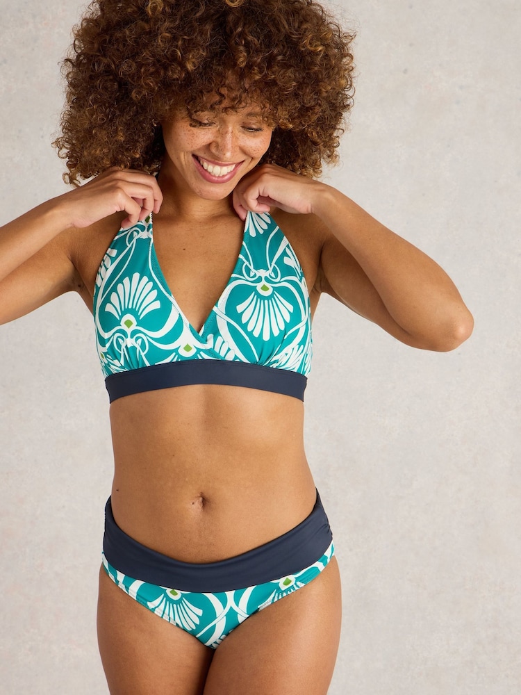 Top de bikini reversible Sunshine de White Stuff - Imagen 1 de 7