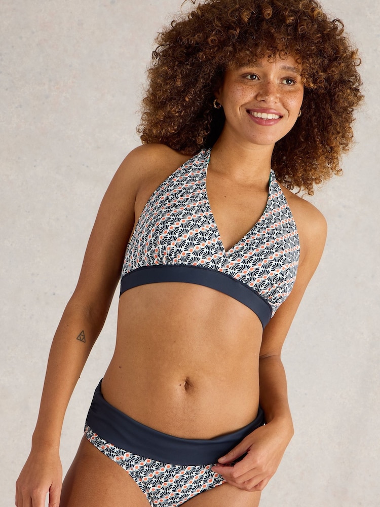 Top de bikini reversible Sunshine de White Stuff - Imagen 2 de 7