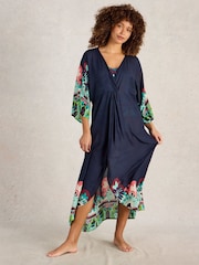 White Stuff Blue Cleo Kimono - Image 1 of 6