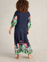 White Stuff Blue Cleo Kimono - Image 2 of 6
