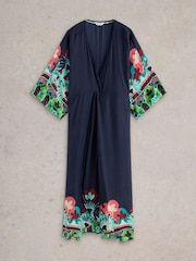 White Stuff Blue Cleo Kimono - Image 5 of 6