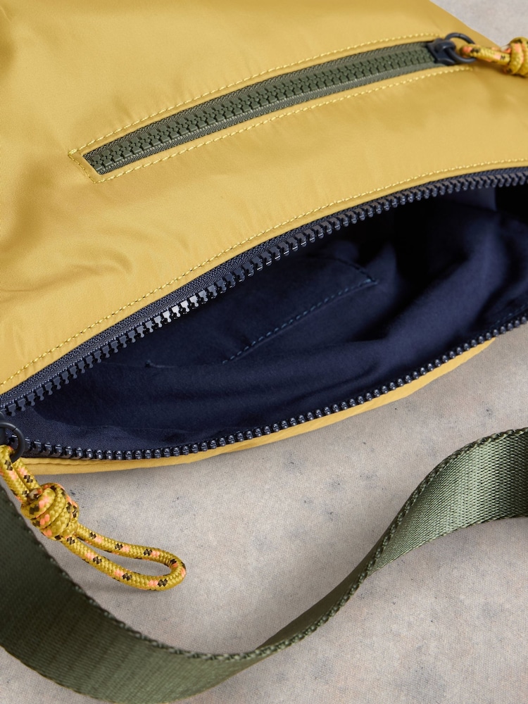 White Stuff Yellow Meadow Crossbody Bag - Image 4 of 4