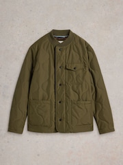 White Stuff Green Tenby Quilted Jacket - Image 5 of 6
