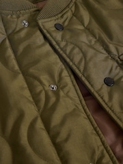 White Stuff Green Tenby Quilted Jacket - Image 6 of 6