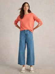 White Stuff Coral Olive Jumper - Image 1 of 6