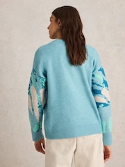 White Stuff Blue Louisa Jumper - Image 3 of 6