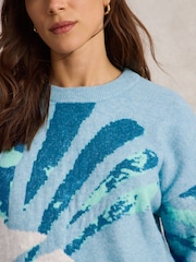 White Stuff Blue Louisa Jumper - Image 4 of 6