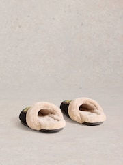 White Stuff Grey Myrtle Mule Slippers - Image 3 of 4