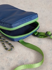 White Stuff Blue Meadow Phone Bag - Image 4 of 4