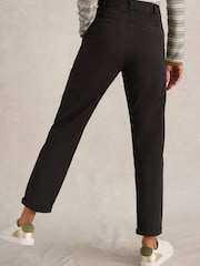 White Stuff Black Twister Chino Trousers - Image 2 of 6