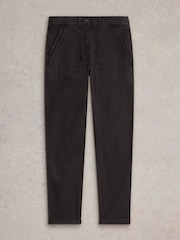 White Stuff Black Twister Chino Trousers - Image 5 of 6