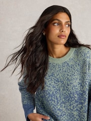 White Stuff Blue Jumper - Image 4 of 6