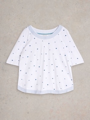 White Stuff White Weaver Embroidered Top - Image 5 of 6