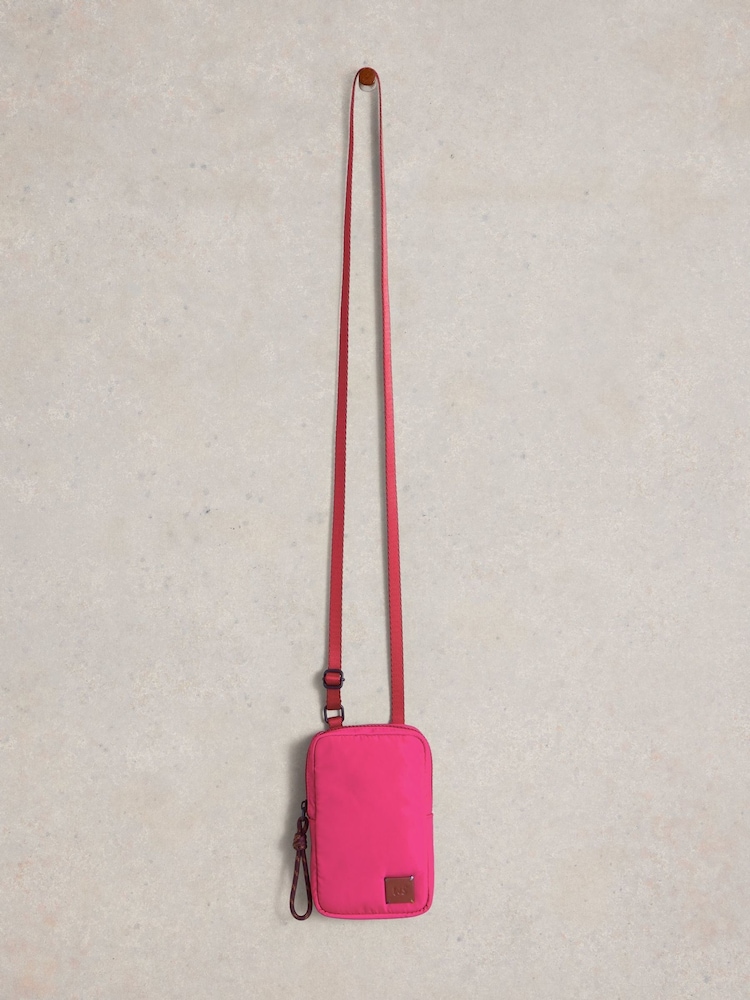 White Stuff Pink Meadow Phone Bag - Image 1 of 5