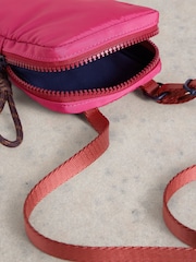 White Stuff Pink Meadow Phone Bag - Image 4 of 5
