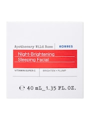 Korres Apothecary Wild Rose Night Brightening Sleeping Facial 40ml - Image 2 of 4
