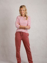 Weird Fish Pink Karla Jersey Premium Joggers - Image 2 of 4