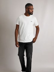 Weird Fish Black Edward Straight Comfort Stretch Denim Jeans - Image 2 of 8