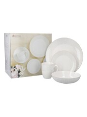 Maxwell Williams Set of 16 Grey Harlequin Coupe Dinner Set - Image 3 of 4