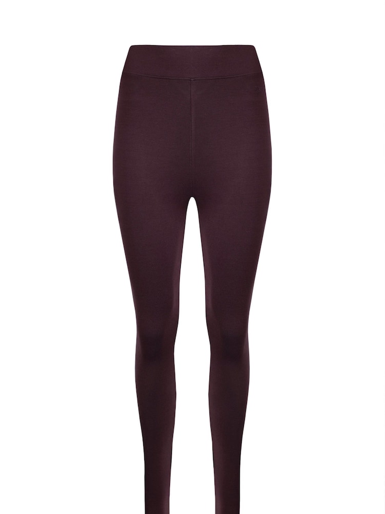 Weird Fish Red Lilliane High Waisted Leggings - Image 6 of 6 Weird Fish Red Lilliane High Waisted Leggings - Image 6 of 6