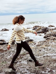 Weird Fish Black Lilliane High Waisted Leggings - Image 2 of 8