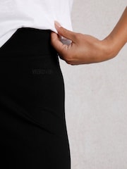 Weird Fish Black Lilliane High Waisted Leggings - Image 6 of 8