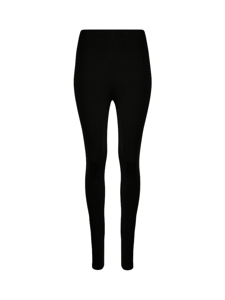 Weird Fish Black Lilliane High Waisted Leggings - Image 7 of 8