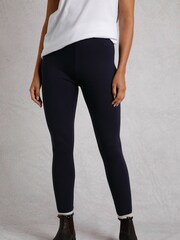 Weird Fish Blue Lilliane High Waisted Leggings - Image 3 of 6