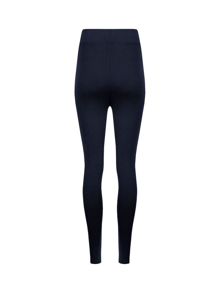 Weird Fish Blue Lilliane High Waisted Leggings - Image 6 of 6