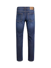 Weird Fish Edward Straight Comfort Stretch Denim džinsi - Attēls 9 no 9