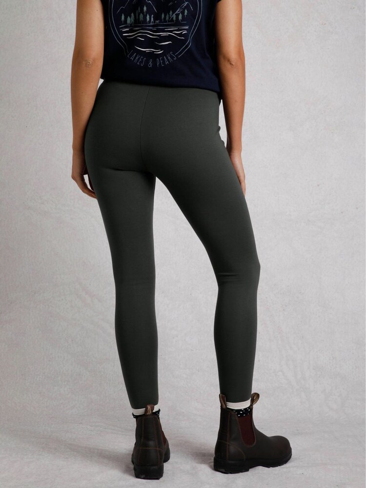 Weird Fish Green Lilliane High Waisted Leggings - Image 2 of 6