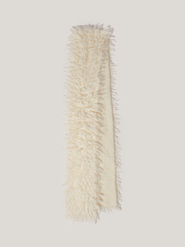 Jigsaw Cream Loop Textured Scarf - Image 3 of 3 Jigsaw Cream Loop Textured Scarf - Image 3 of 3