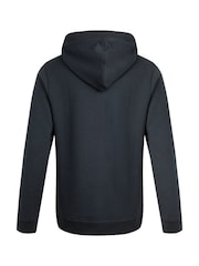 Weird Fish Blue Hugo  Branded Premium Popover Hoodie - Image 3 of 3