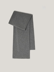 Jigsaw Grey Pure Cashmere Winter Scarf - Image 3 of 4