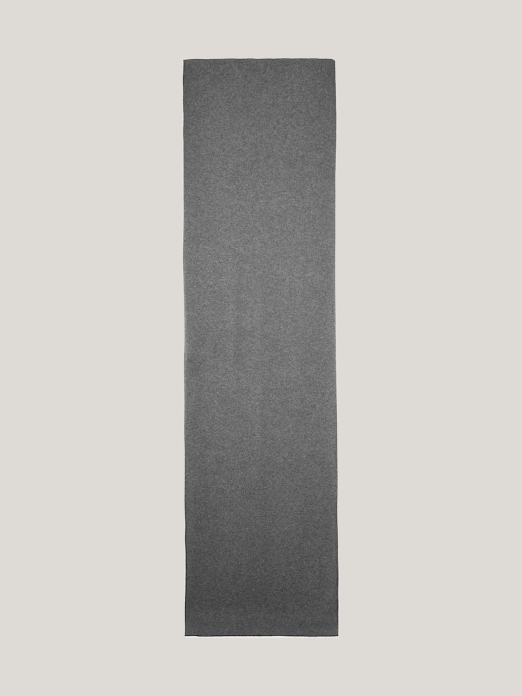 Jigsaw Grey Pure Cashmere Winter Scarf - Image 4 of 4