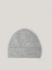 Jigsaw Grey Halo Cashmere Beanie - Image 3 of 4