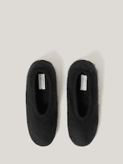 Jigsaw Black Halo Cashmere Slippers - Image 2 of 2