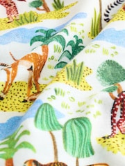 Green/White Safari All Over Print Short Sleeve T-Shirt and Short Set (3mths-7yrs) - Image 9 of 10