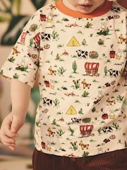 Multi Miffy All Over Print Short Sleeve T-Shirt (3mths-7yrs) - Image 6 of 10