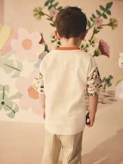 Green/White Miffy Graphic Print Short Sleeve T-Shirt (3mths-7yrs) - Image 2 of 4