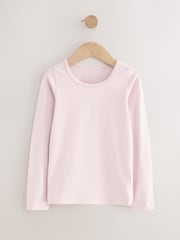 Pink Long Sleeve Vests 2 Pack (1.5-12yrs) - Image 3 of 6