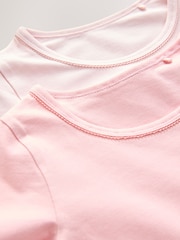 Pink Long Sleeve Vests 2 Pack (1.5-12yrs) - Image 5 of 6