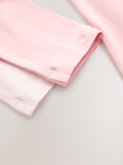 Pink Long Sleeve Vests 2 Pack (1.5-12yrs) - Image 6 of 6