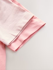 Pink Short Sleeve Vests 2 Pack (1.5-12yrs) - Image 6 of 6