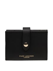 Pure Luxuries London 'Allie' Leather Accordion Card Holder - Image 1 of 3
